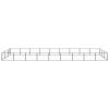 Dog Kennel Black 290.6 ft² Steel